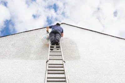 Peinture extérieure à Muizon — façades et ravalement